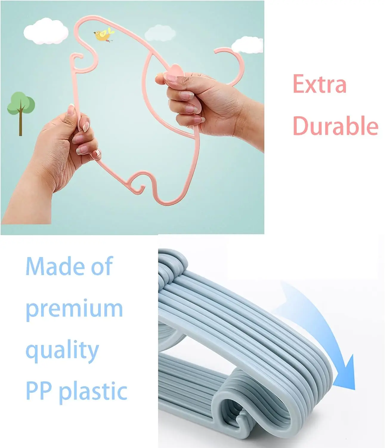 Baby Clothes Racks Plastic Tow - Baby Clothing Display ulasan dan harga