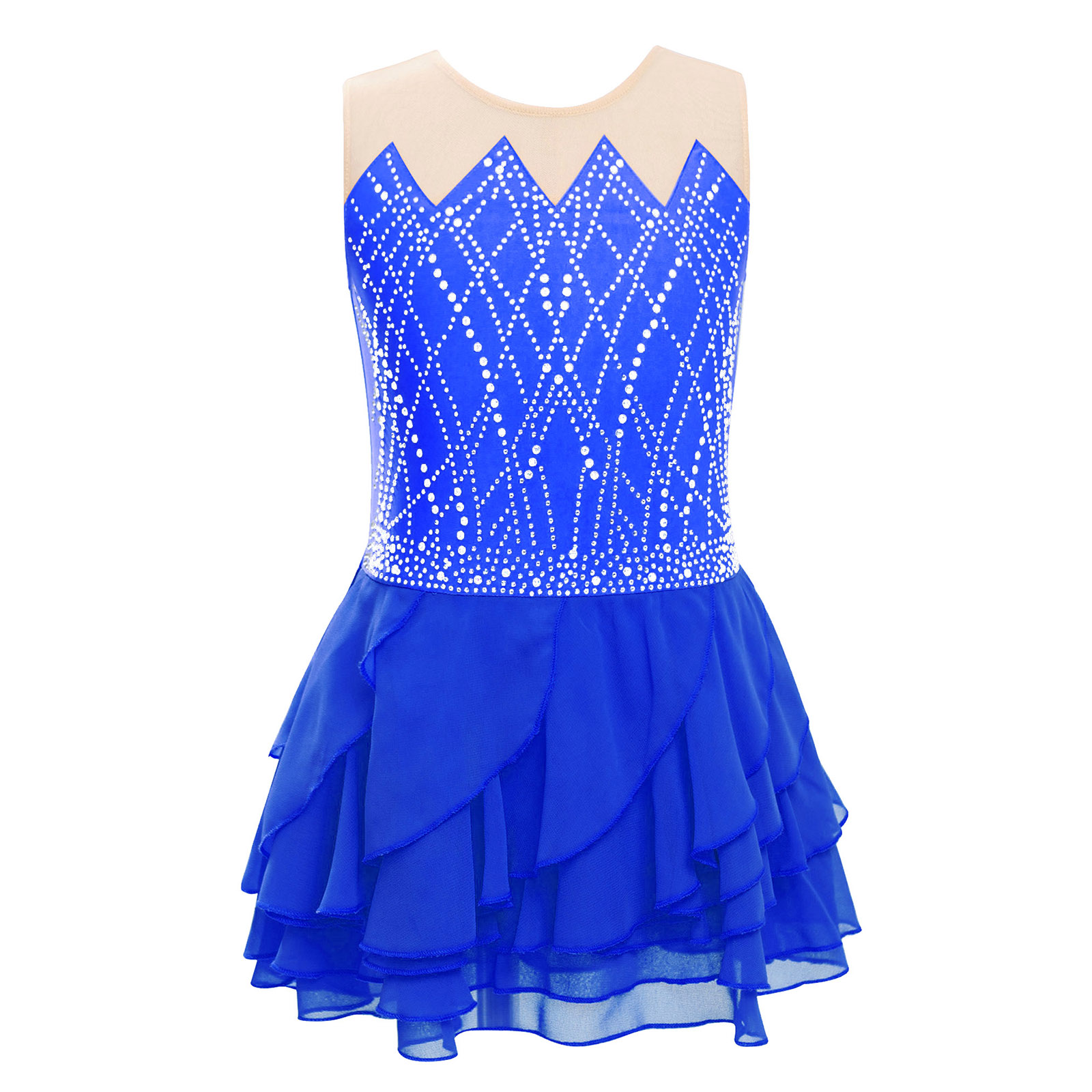 Girls Mesh Figure Skating Dres - Baby Clothing Sizes ulasan dan harga