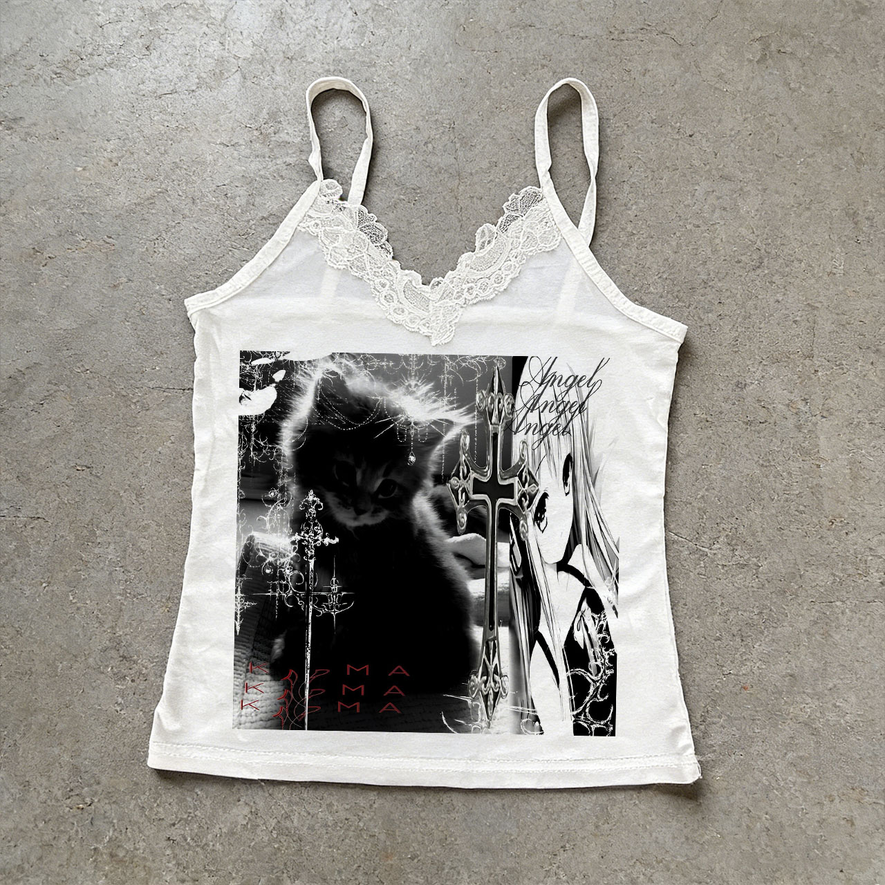 Y2k women's 90s Gothic clothin - Baby Y2K Clothing ulasan dan harga