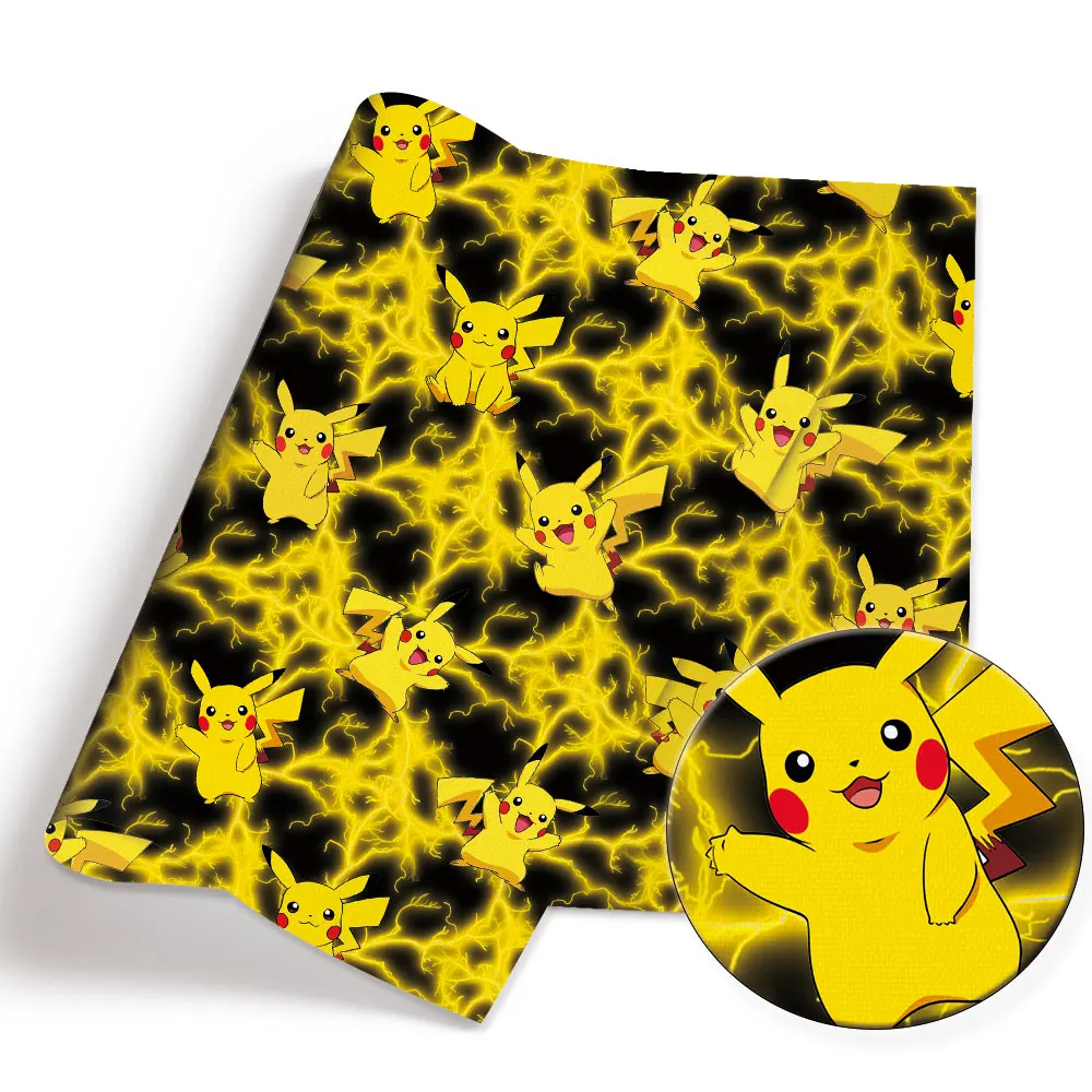 Pokemon Cartoon Fabric140*50cm - Baby Clothing Quilt ulasan dan harga