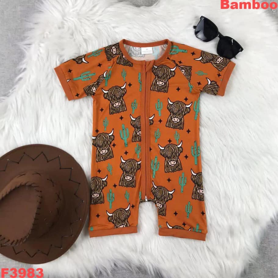 Baby Clothes Boy Girl Western  - Bamboo Bodysuit Baby ulasan dan harga