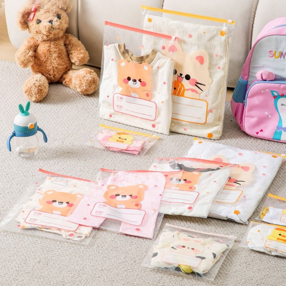 10PCS Multi-size Storage Bag P - Baby Clothing Organizer ulasan dan harga