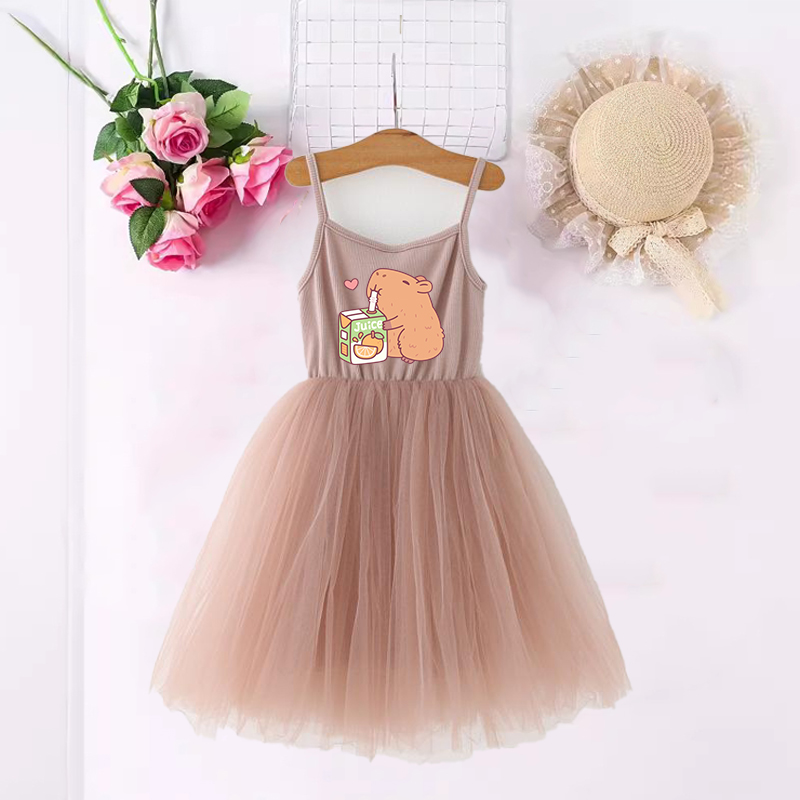 Capybara Girls Dresses Anime P - Baby Clothing In Summer ulasan dan harga