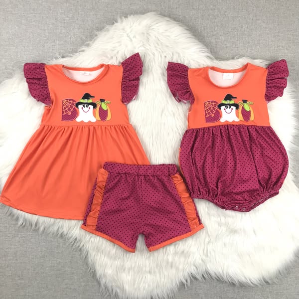 Infant Girl Flutter Bubble Rom - Bamboo Bodysuit Baby ulasan dan harga