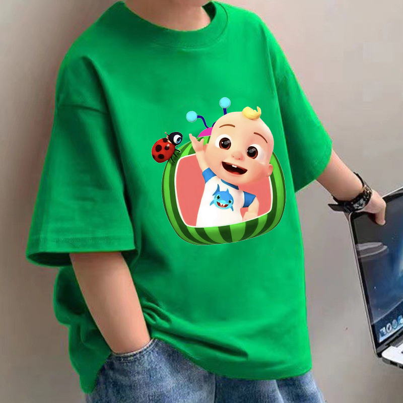 Cocomelons Baby T-Shirts Anime - Baby Clothing In Summer ulasan dan harga
