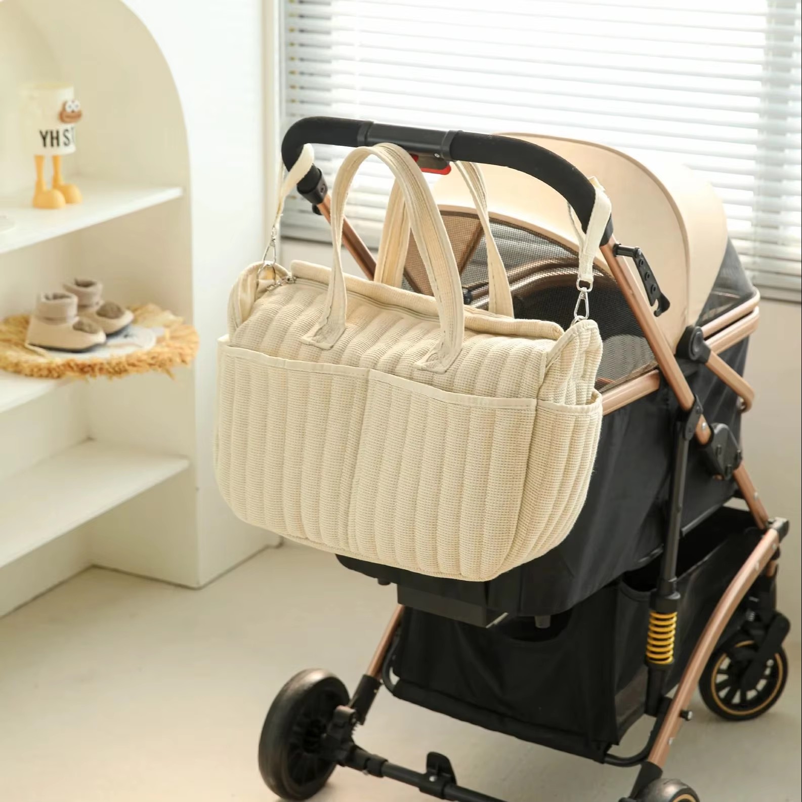 Fashion Baby Diaper Bag Luxury - Baby Clothing Hamper ulasan dan harga