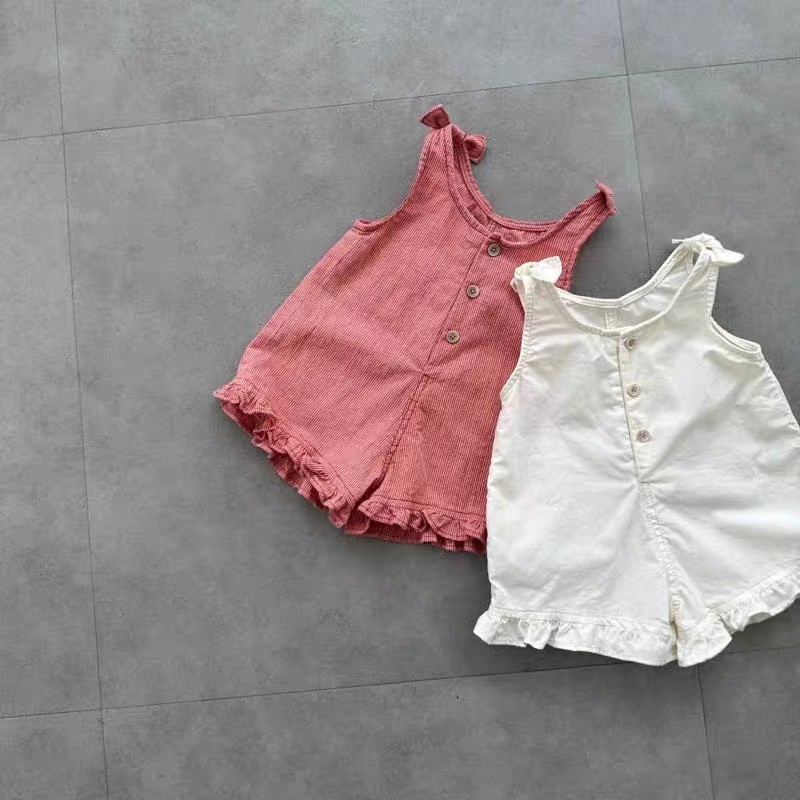 HY2831 Girls Summer Romper wit - Baby Clothing In Summer ulasan dan harga