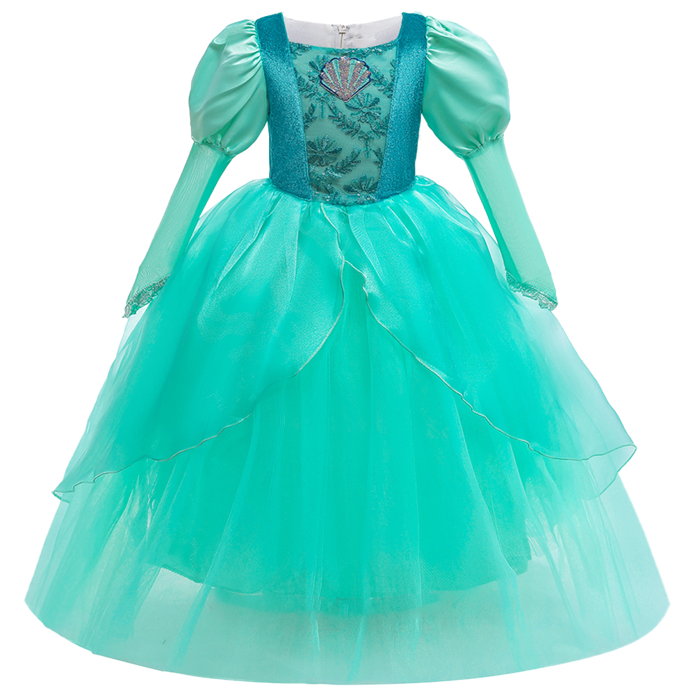 Elegant Lace Girls Dress Cospl - Baby Clothing Sizes ulasan dan harga