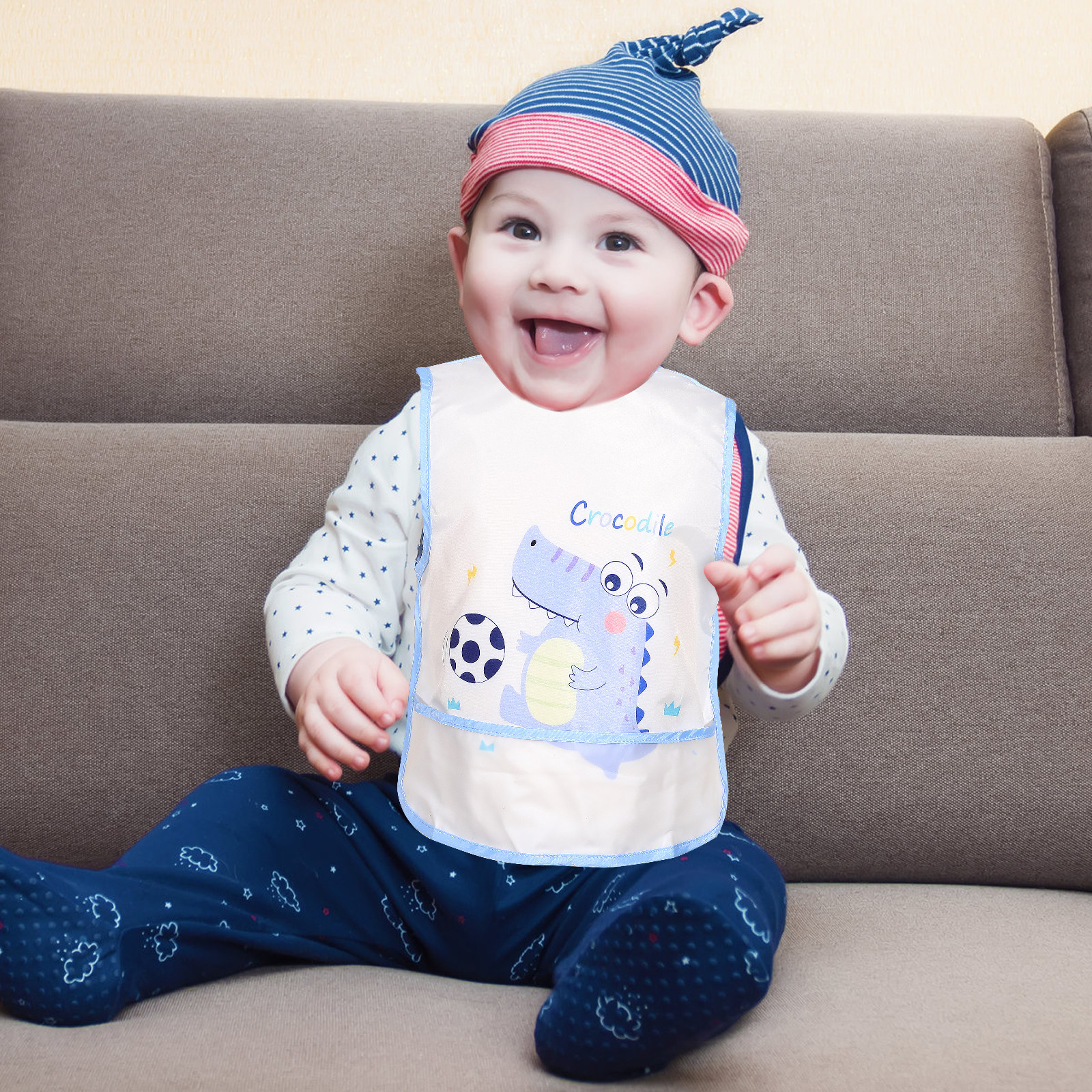 Waterproof Baby Bib for Feedin - Baby Clothing Made In Usa ulasan dan harga