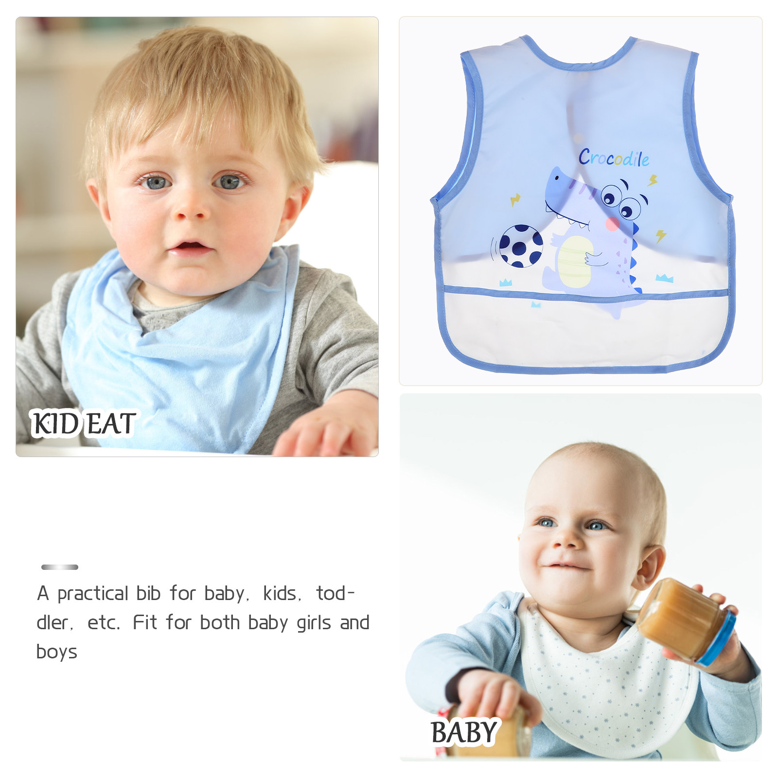 Waterproof Baby Bib for Feedin - Baby Clothing Made In Usa ulasan dan harga