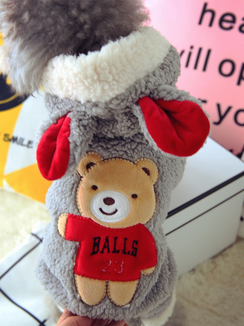 New Funny Dog Costume Cute Bea - Baby Clothing Winter ulasan dan harga